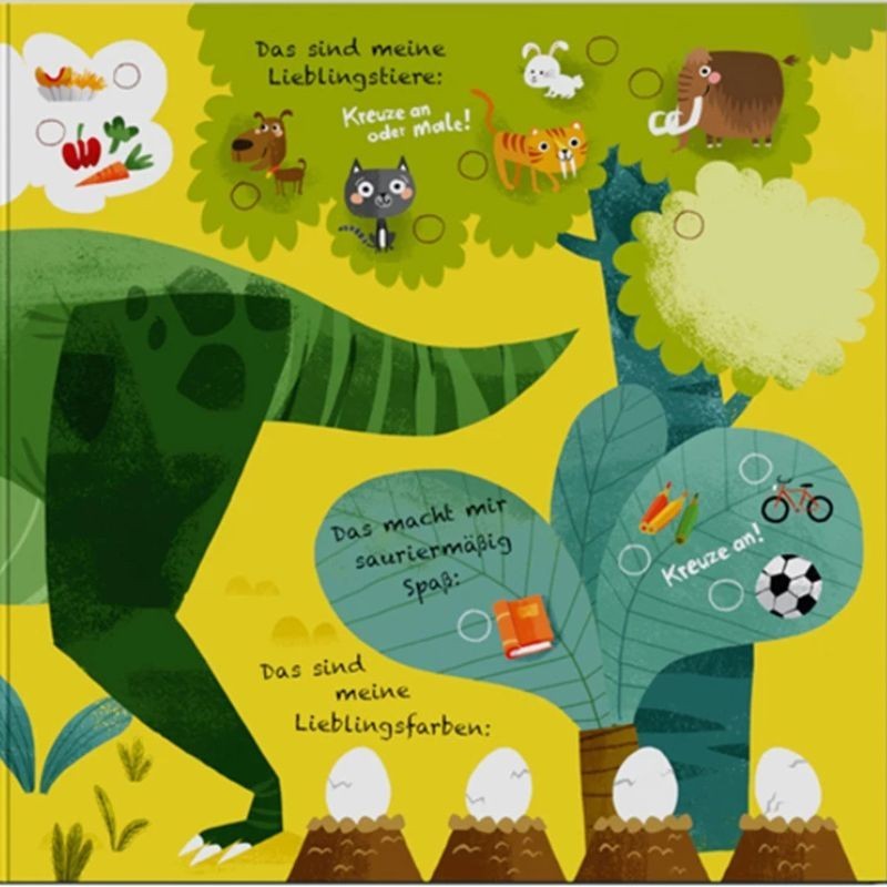 Freundebuch Meine Kindergarten Freunde Dino