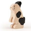 Trauffer Hase stehend aus Holz von Trauffer - Handmade in der Schweiz