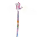 Bleistift Seepferdchen mit Radiergummi