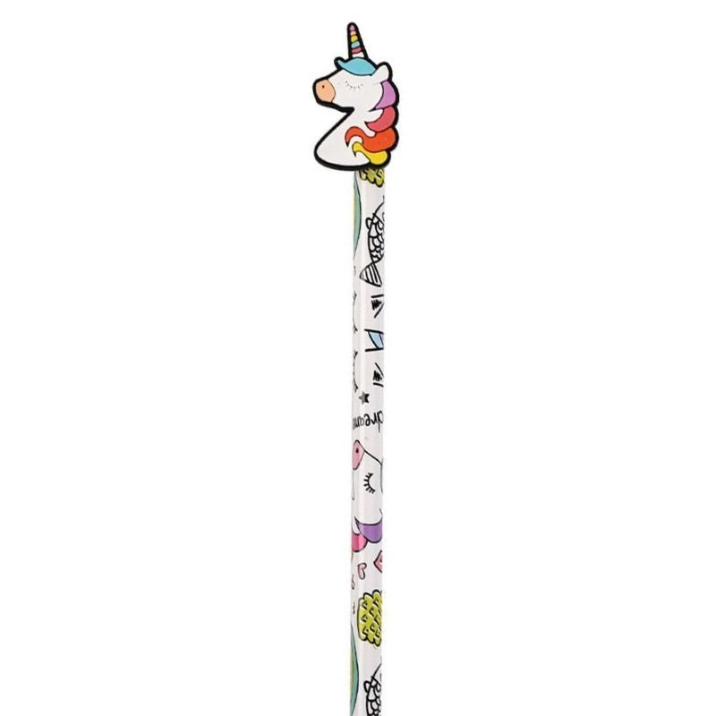 Bleistift Einhorn mit Einhorn Topper