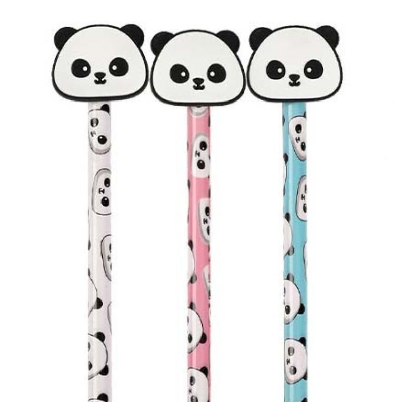 Bleistift Set Panda mit Topper