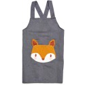 Kinderschürze Fuchs aus Leinen