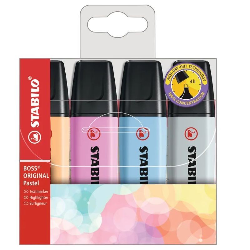 Stabilo Textmarker Boss pastell