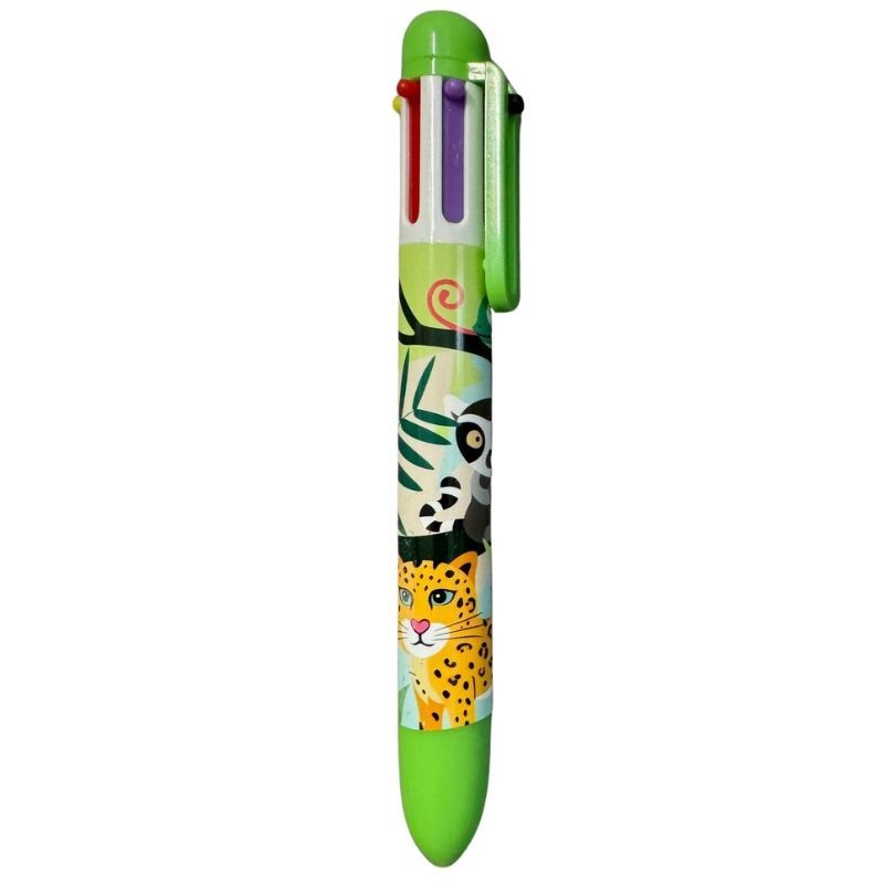 Kugelschreiber Wild Adventures mit 6 Farben