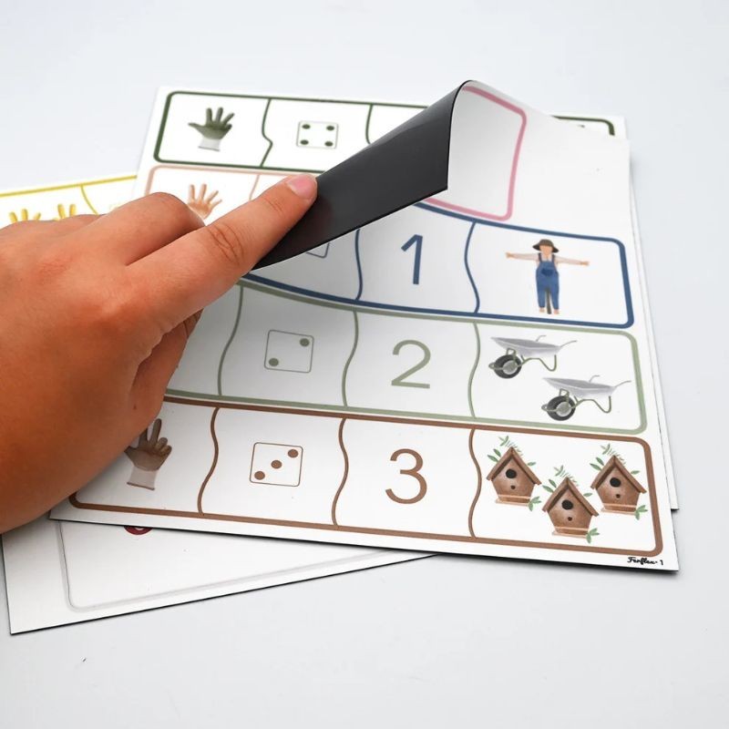 Magnetspiel Puzzle Ich lerne zählen