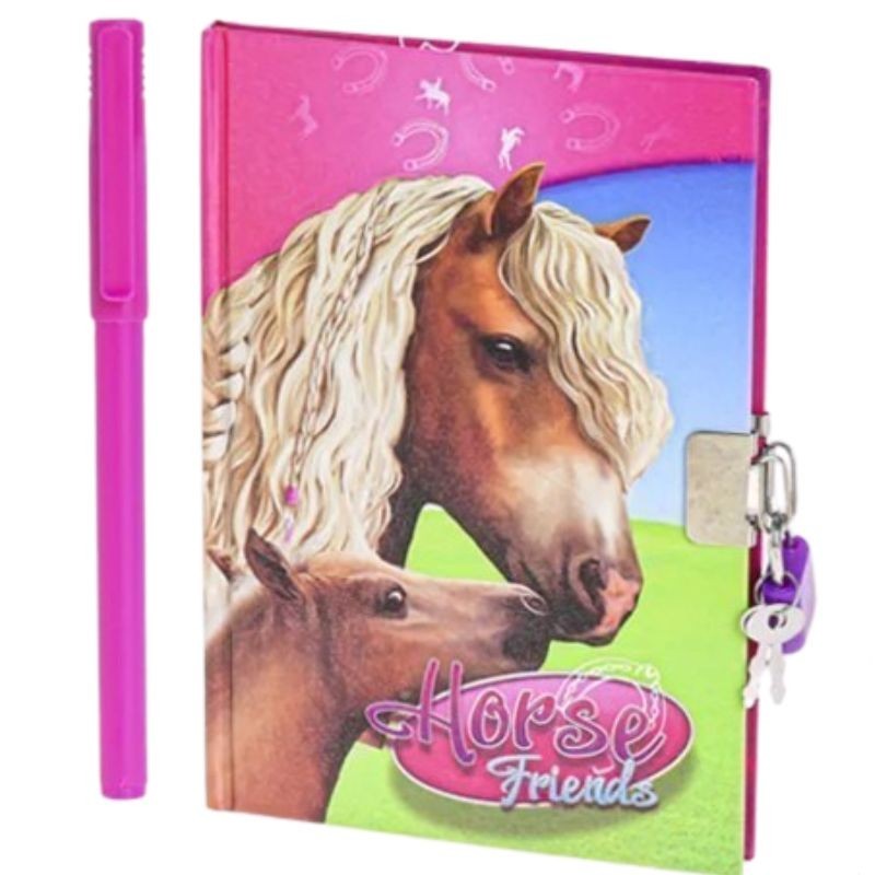 Tagebuch Set Pferde Freunde