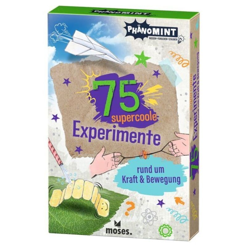 PhänoMINT 75 supercoole Experimente Kraft & Bewegung