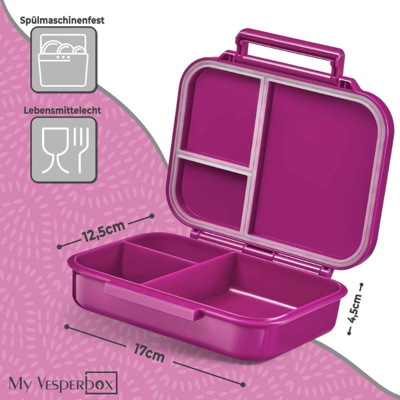 Znünibox Bia mini Regenbogen lila