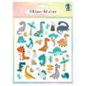 Sticker Glitzer Dinosaurier & Co.