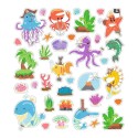 Sticker Glitzer Dinosaurier & Co.