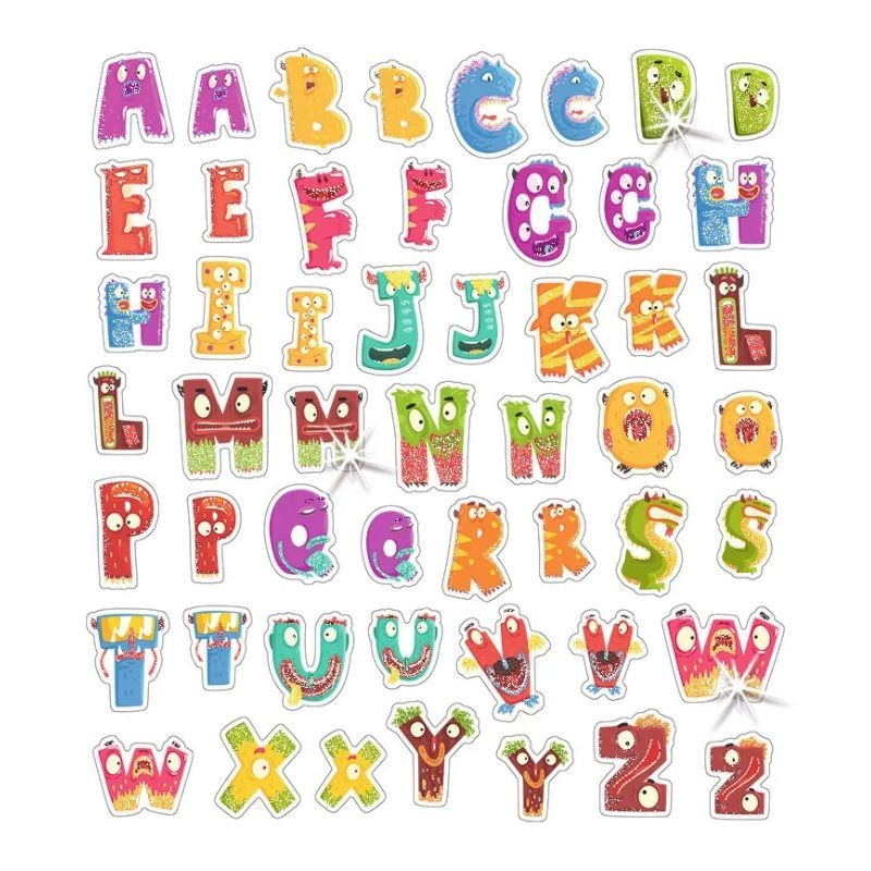 Sticker Glitzer Delfine & Co.