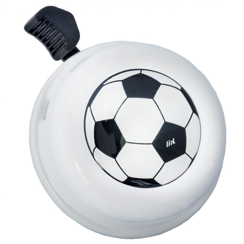 Veloglocke Fussball weiss