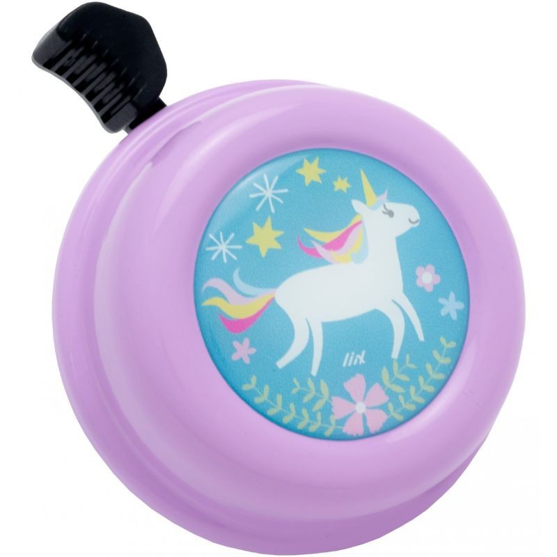 Veloglocke Einhorn pastell violett