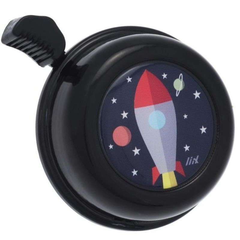 Veloglocke Rakete schwarz