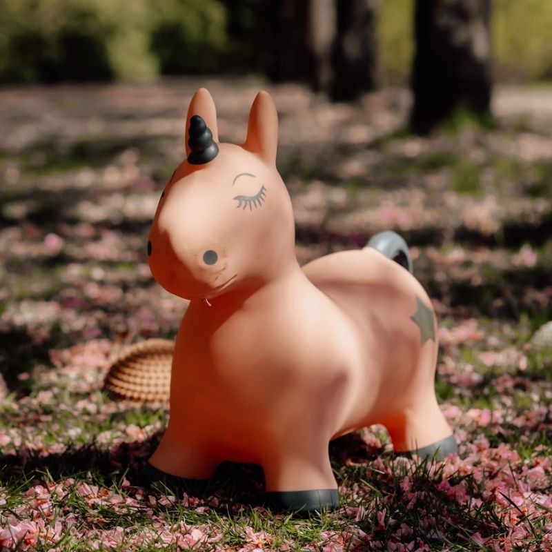 Hüpftier Einhorn Luna