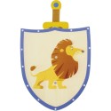 Schwert und Ritterschild Löwe