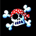 Servietten Piratenflagge Jolly Roger aus dem Lutz Mauder Verlag