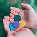 Postkarte Fuchs Saatkonfetti in bunt