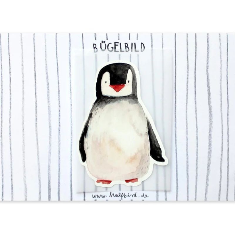 Bügelbild Pinguin
