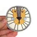 Bügelbild Aufnäher Patch Löwe