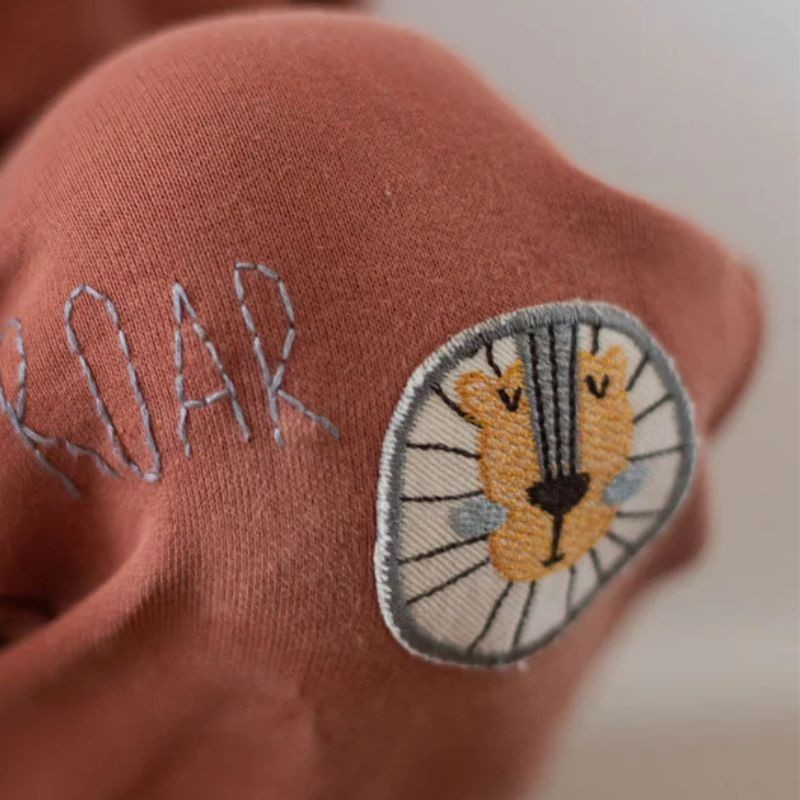 Bügelbild Aufnäher Patch Löwe