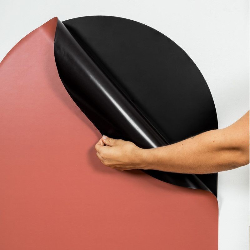 Magnettafel Bogen terracotta mit Magneten