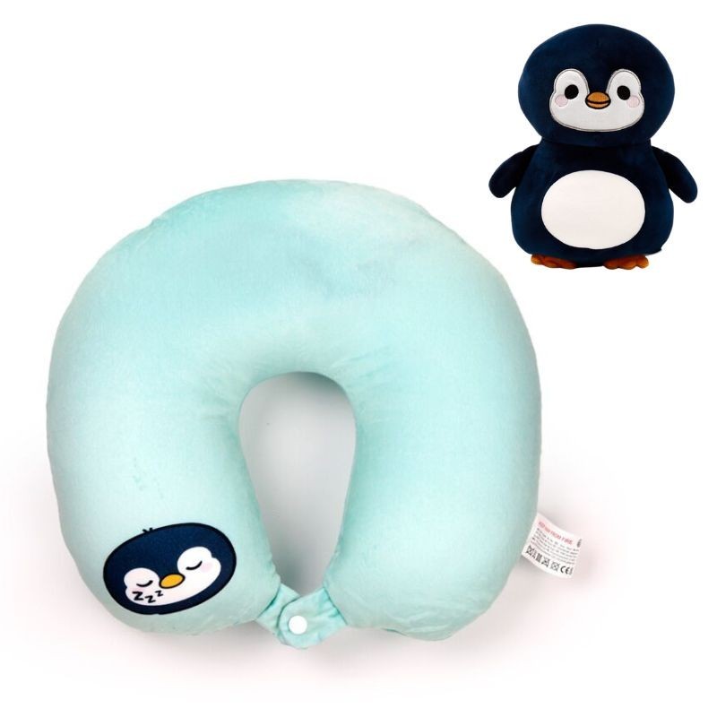 Nackenkissen Pinguin Nico 2in1