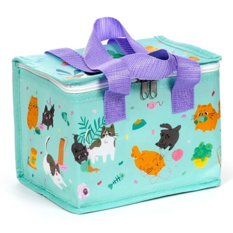 Isolierte Lunch Bag Kühltasche Katzen