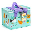 Isolierte Lunch Bag Kühltasche Katzen