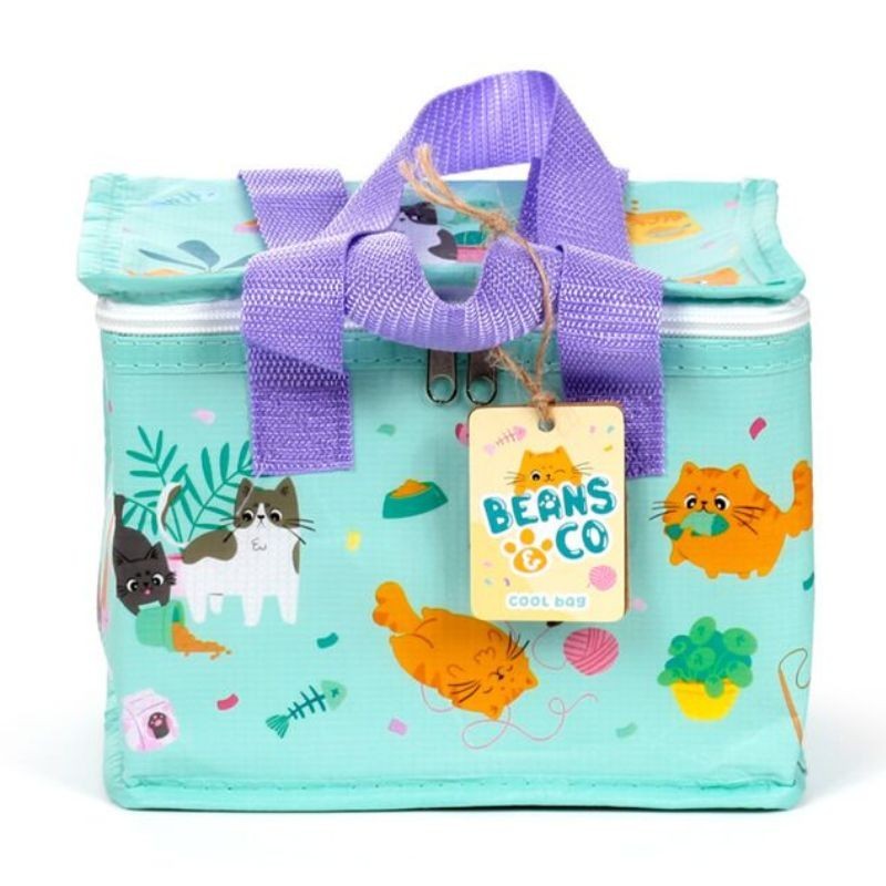 Isolierte Lunch Bag Kühltasche Katzen