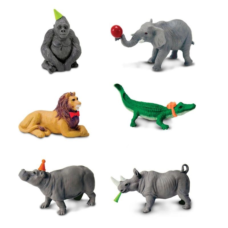Party Tiere 6 Figuren