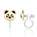 Ohrringe Ohrclips Panda