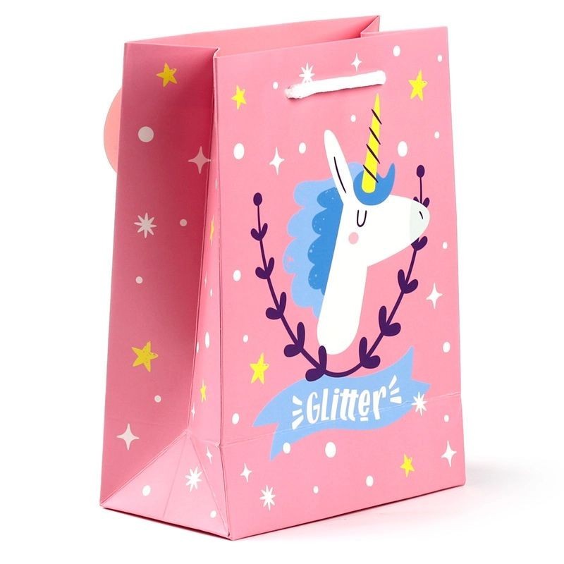 Geschenktüte Einhorn Smile Glitter