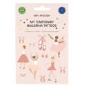 Kindertattoo Set Ballerina