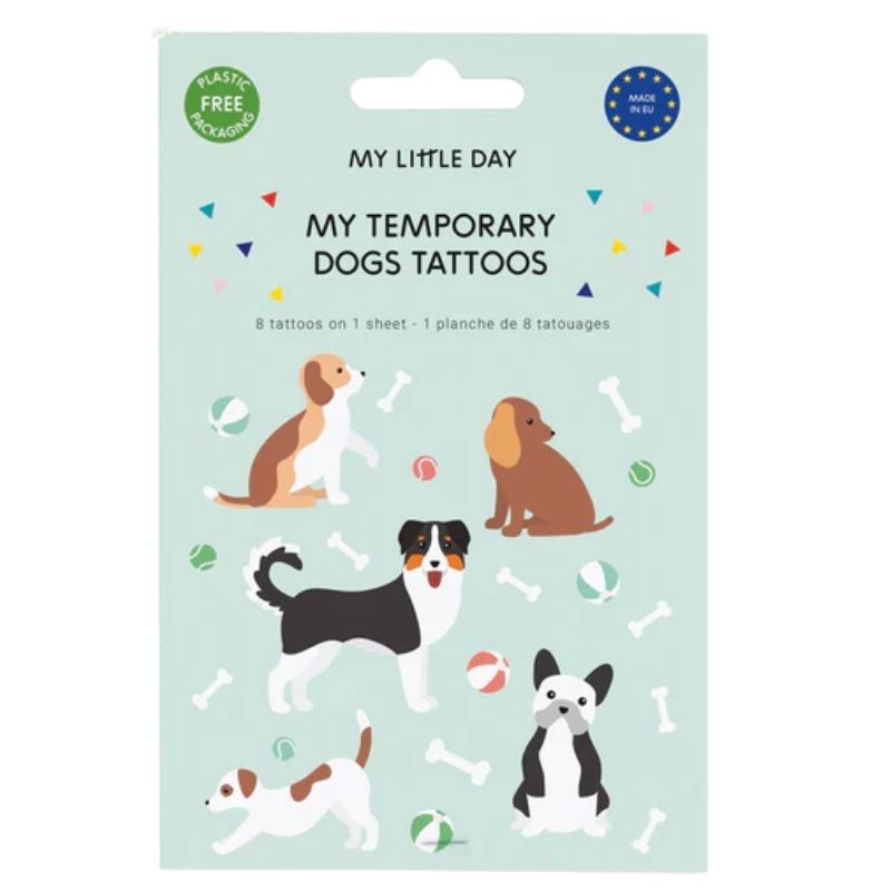 Kindertattoo Set Hunde