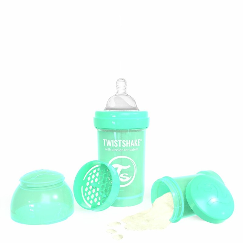 Twistshake Anti-Kolik Flasche pastel grün, 180ml