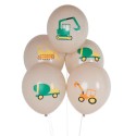 Luftballons Baustelle My Little Day