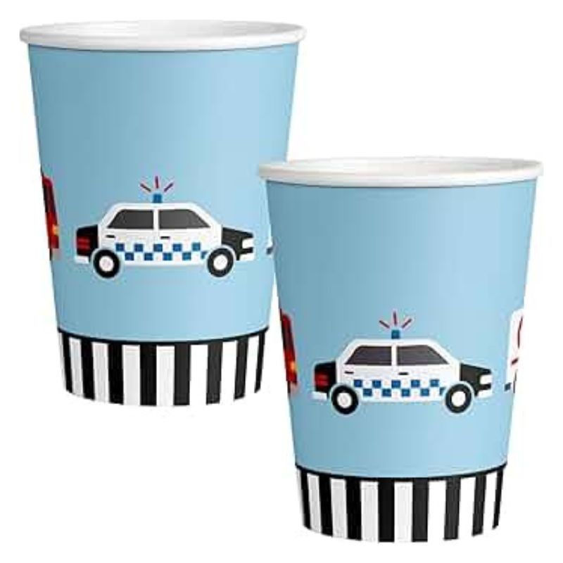 Pappbecher Fahrzeuge On the Road
