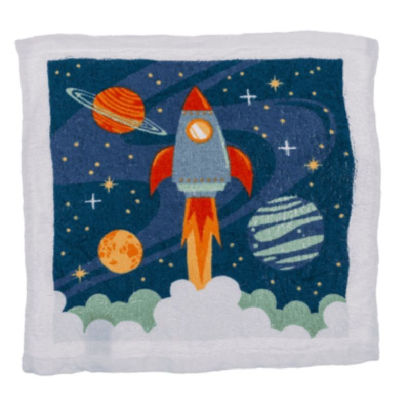 Waschlappen Zauberhandtuch Space