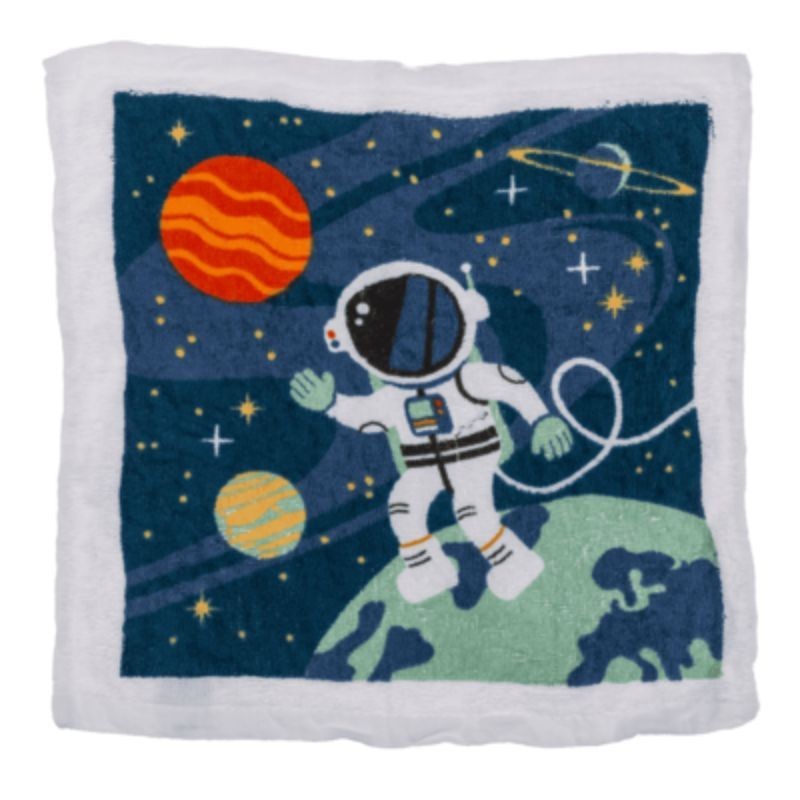 Waschlappen Zauberhandtuch Space