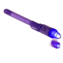 Geheimstift mit unsichtbarer Tinte und UV-Licht
