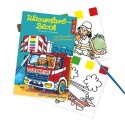 Wasserfarbblock Feuerwehr