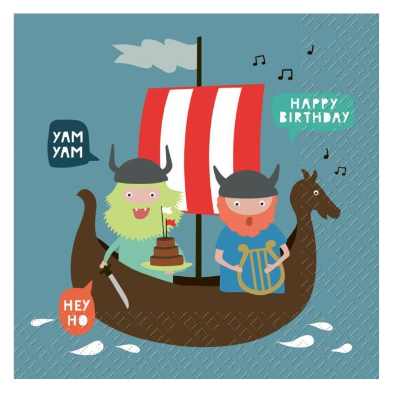 Servietten Pirat Ragnar