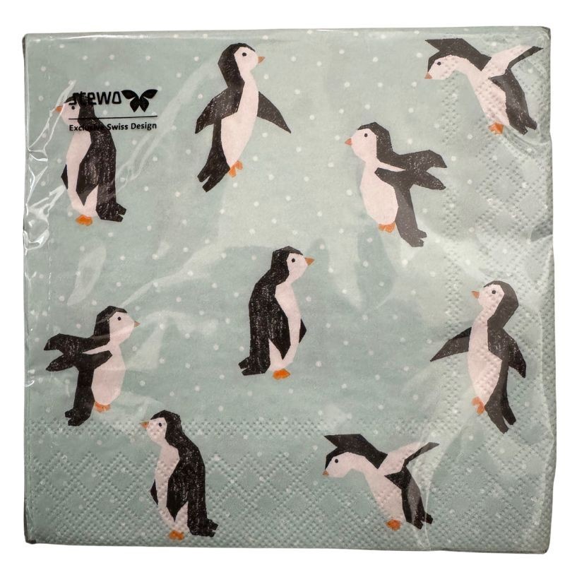 Servietten Pinguine