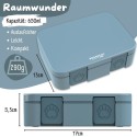 Znünibox Bearfoot Compact blau klein