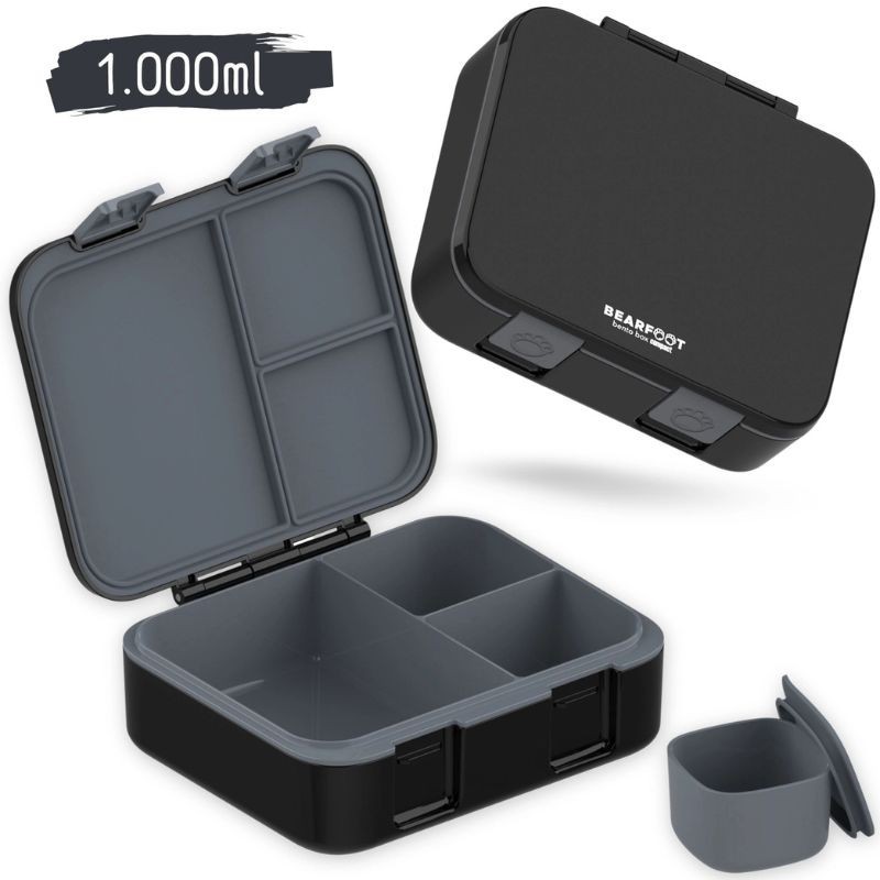 Znünibox Bearfoot Compact schwarz