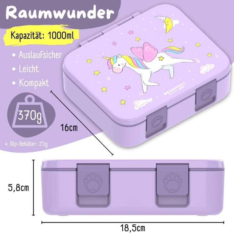 Znünibox Bearfoot Compact Einhorn