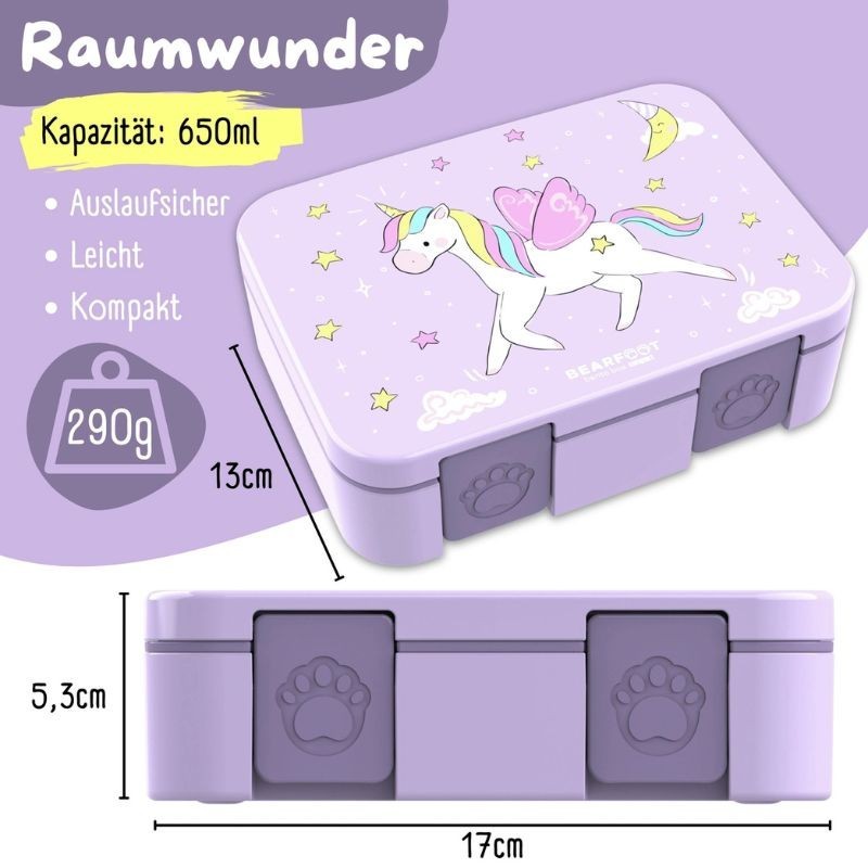 Znünibox Bearfoot Compact Einhorn klein
