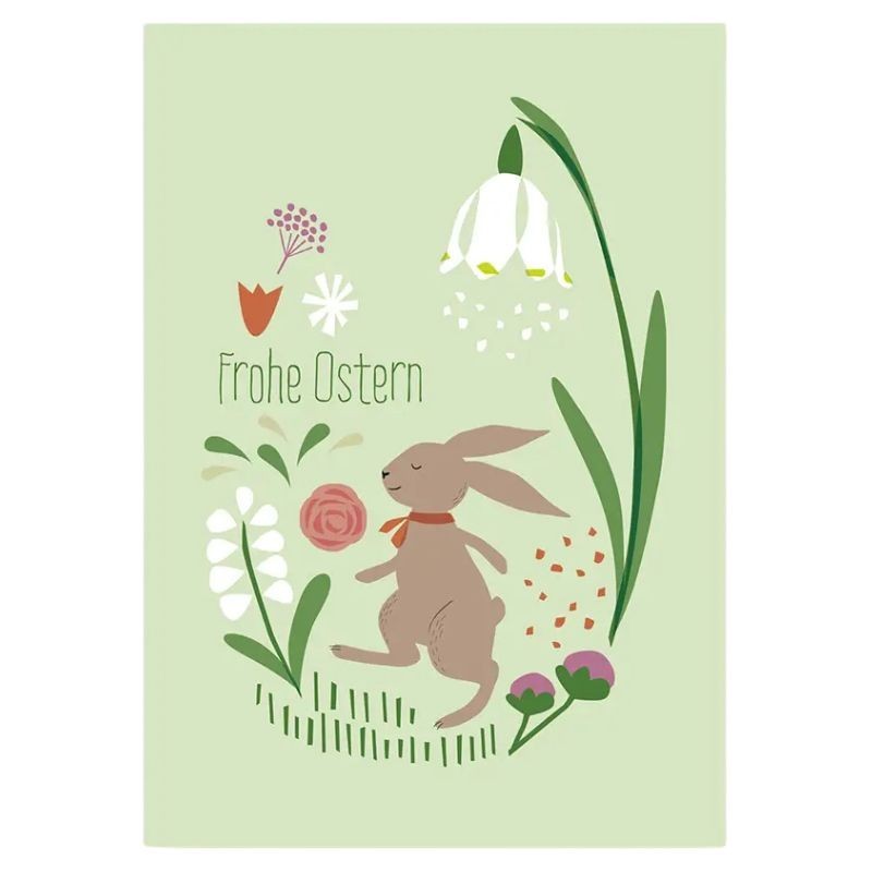 Postkarte Frohe Ostern