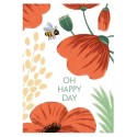 Postkarte Oh Happy Day